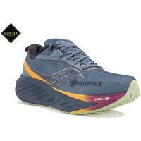 Saucony Triumph 22 GTX Running Shoe Running Shoe, Mirage/Marineblau, 41