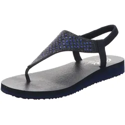 Skechers Damen Sandalette Meditation-Rockstar in blau