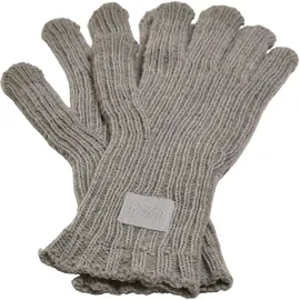 URBAN CLASSICS Knitted Wool Mix Smart Gloves Grau L/XL