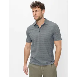 Brax Herren, Polo Style PEPE moss, dunkelgrün, Gr. S
