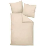 Traumschlaf Uni Mako-Satin sand 135 x 200 cm + 80 x 80 cm