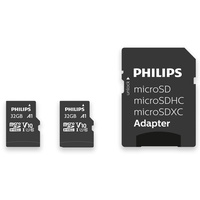 Philips R80/W20 microSDHC 32GB Kit, UHS-I U1, A1, Class