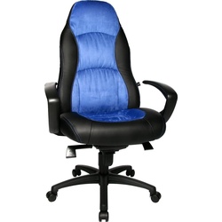Chefsessel TOPSTAR "Speed Chair", blau (schwarz, blau), Stühle