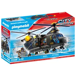 PLAYMOBIL 71149 - City Action - SWAT-Rettungsflugzeug