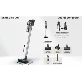 Samsung Jet 75E Complete VS20B75ACR5/WA