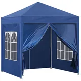 TUKAILAi Pavillon 3x3 Wasserdicht Stabil, Winterfest Faltpavillon 3x3 mit 4 Seitenwnden, Gartenpavillon Höhenverstellbar, Pop Up Pavillon für Outdoor Hochzeit Garten Camping Party