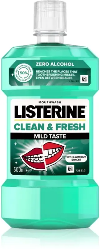 Listerine Clean & Fresh Mundspülung gegen Karies 500 ml