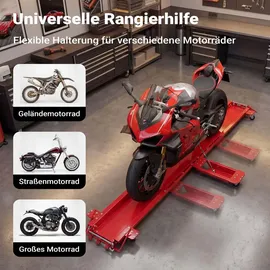 XPOtool Rangierschiene Motorrad Metall bis 570 kg