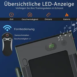 Costway 2 in 1 Walking Pad & Laufband