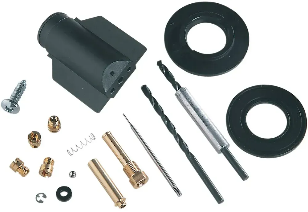 Dynojet-harley Thunderslide Harley Davidson Xl 1200 C Sportster Custom 98-06/xl 1200 L Low 2007 8136 Hauptdüse - Black / Gold - One Size