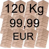 Holzbriketts RUF 120kg Hartholz Ofen Buche Eiche Holz Hoher Heizwert 12x 10 kg