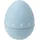 Zenker Kurzzeitwecker Eiform Kunststoff 6 x 6 x 7,5 cm crème/rosa/blau