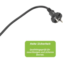 Staubsaugerladen.de Ihr Partner für Geräte und Zubehör Ersatzkabel Universal Staubsauger Anschlusskabel 6 m Schwarz