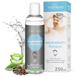 mahana concept Männer Haar-Kraft Shampoo gegen Haarausfall & dünner werdendes Haar – Mit Koffein & Pflanzenextrakten für kräftigeres Haar – Stärkt das Haarwachstum - 250 ml