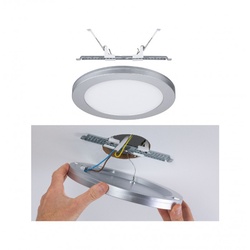 Paulmann 93098 LED Einbaupanel 2in1 Cover-it rund 225mm 1200lm 4000K Chrom matt