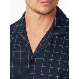 SCHIESSER Pyjama Fine Interlock Blau M (50)