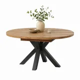 Hti-Living Ausziehtisch 110 - 150 cm oval beige