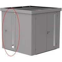 Biohort Doppeltür für Gerätehaus Neo Zubehör 200 cm x