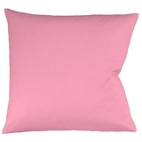 fleuresse Colours Kissenbezug, Mako Satin, 9100, Pink, 80 x 80 cm