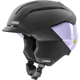 Uvex Levitate MIPS 54-58 cm Schwarz/Cool Lavender Matt