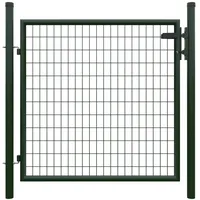 Tetzner & Jentzsch Einzeltor 125 x 120 cm Grün/Metall