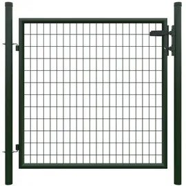 Tetzner & Jentzsch Einzeltor 125 x 120 cm Grün/Metall