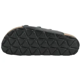 ROHDE Pantoletten Pantoletten Leder - schwarz, - 43