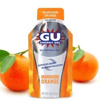 GU Energy Gu 24 Units Tangerine&orange Energy Gels Box Orange