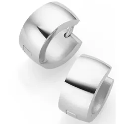 Paar Creolen »Schmuck Geschenk klassisch, Ø 13,4 mm«, 585502-0 edelstahlfarben
