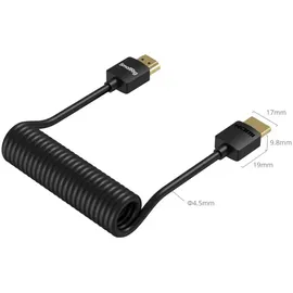SmallRig HDMI-Kabel 4963 HDMI Type A 1 m Schwarz