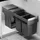 HAILO Tandem 26 l Dunkelgrau