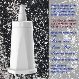 Comedes Wasserfilter khaki 4 St.