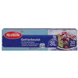 RUBIN Gefrierbeutel 3 L 30 Stück, 25x32 cm