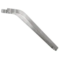 elasto Grillzange 35 cm Edelstahl Silber