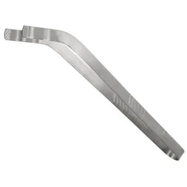 elasto Grillzange 35 cm Edelstahl Silber
