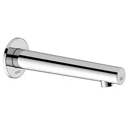 Keuco Ixmo Elektronik-Waschtischmischer 59517011101 verchromt, Unterputz, Netzbetrieb, Ausladung 225mm, runde Rosette