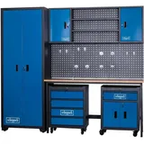 SCHEPPACH Werkstatt-Modulsystem GWS08 Werkstattwagen, flexibele modulare Bauweise