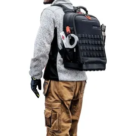 Knipex Modular X18 Elektro Werkzeugrucksack 22-teilig gelb, rot, schwarz 53 x 21 x 34 cm