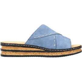 Rieker Pantolette blau, lightblue