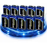 Wilhelm Universal Batterien AA Mignon AAA Mikro 9V Block (9V Block, 10)
