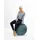Sitting Ball Felt Blau 65 cm