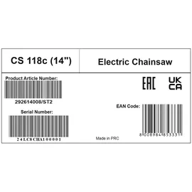 Stiga CS 118c / 35 cm