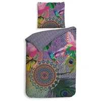 Zo!Home Renforcé Bettwäsche Digital - Kolibri - Mandalas in