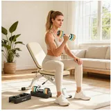 sportnow Hantel-Set Verstellbare Hantel 1-5 kg mehrfarbig