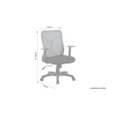 byLIVING Chefsessel Kunststoff Schwarz