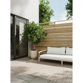 benuta basic benuta Outdoorteppich, Kaleo Cream/Beige 200x300 cm wasserabweisend, Teppiche & Böden, Teppiche, Outdoorteppiche