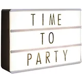 ThumbsUp! Retro Leuchtkasten Weiß