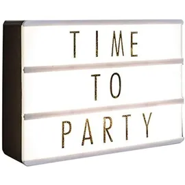 ThumbsUp! Retro Leuchtkasten Weiß