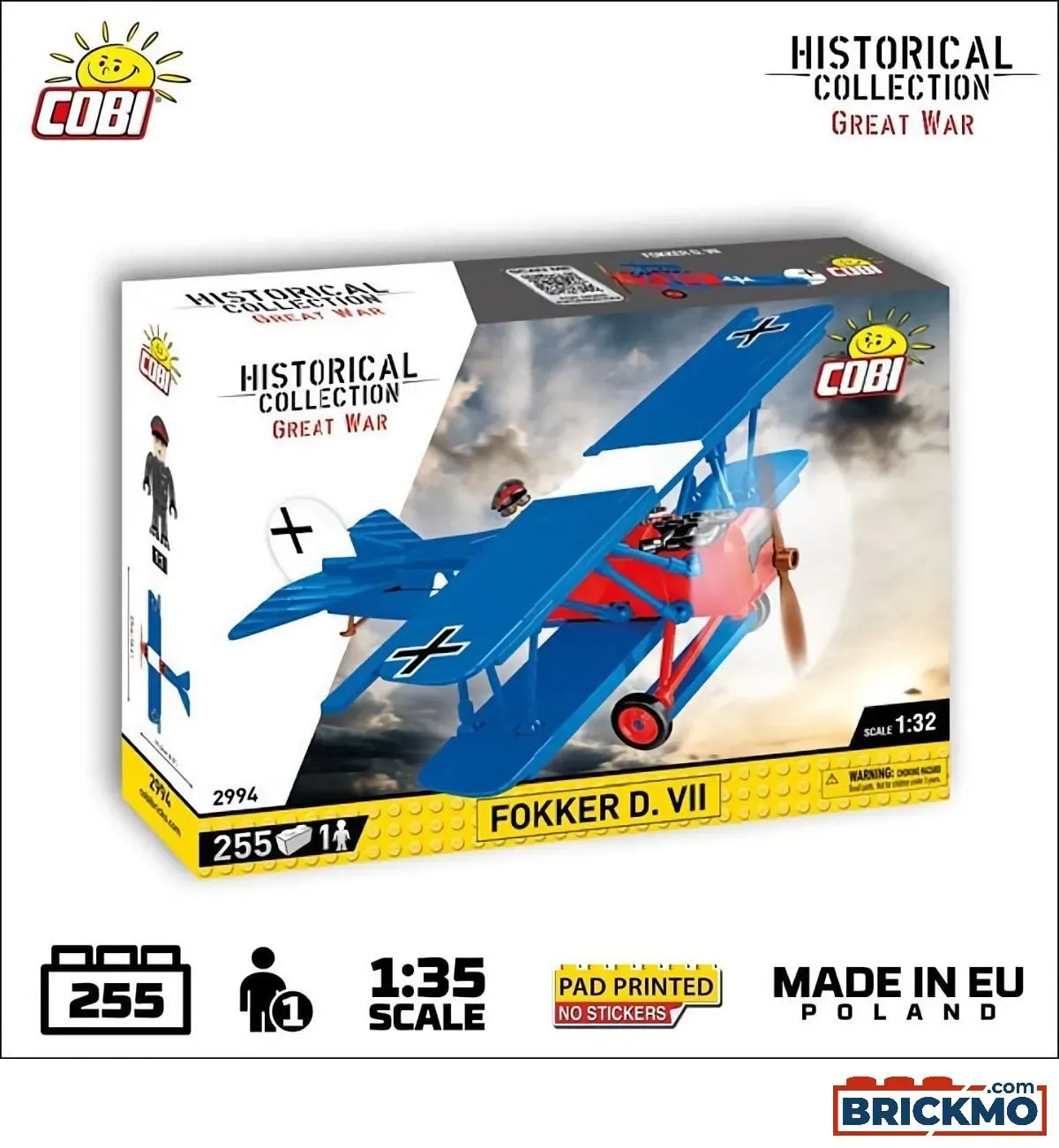 Cobi Historical Collection Great War 2994 Fokker D. VII 2994