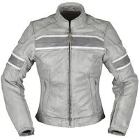Modeka Iona Lederjacke Hellgrau 44